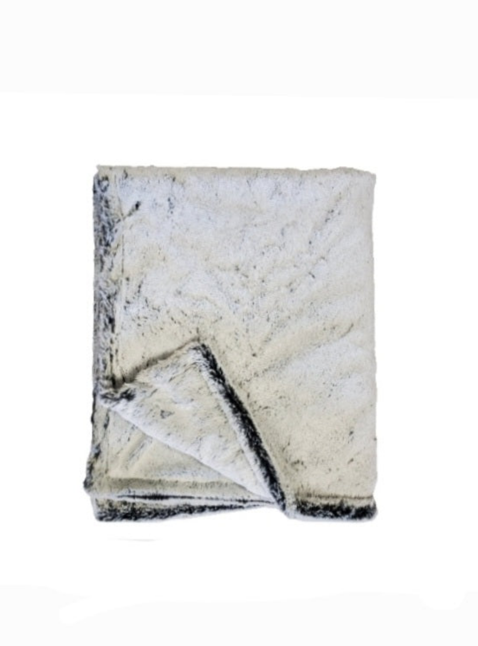 Frost Silver Minky Blanket