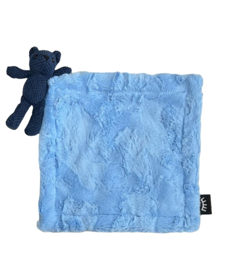 Cozy Blue Bear Lovey
