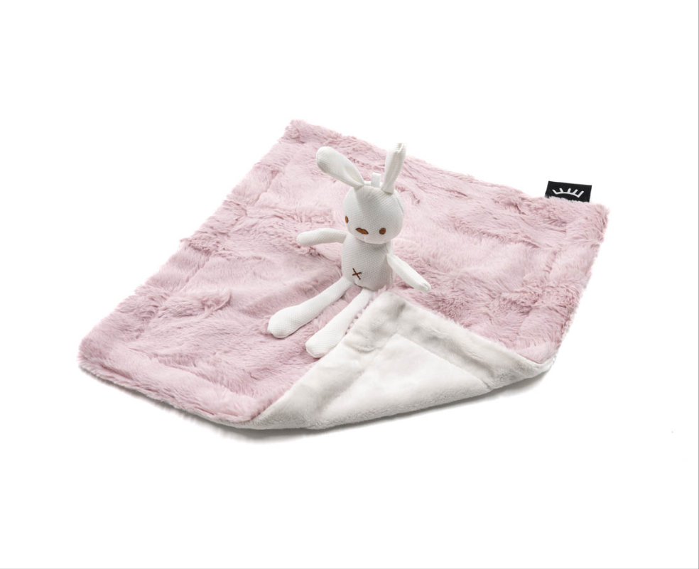 Cozy Mauve Bunny Lovey