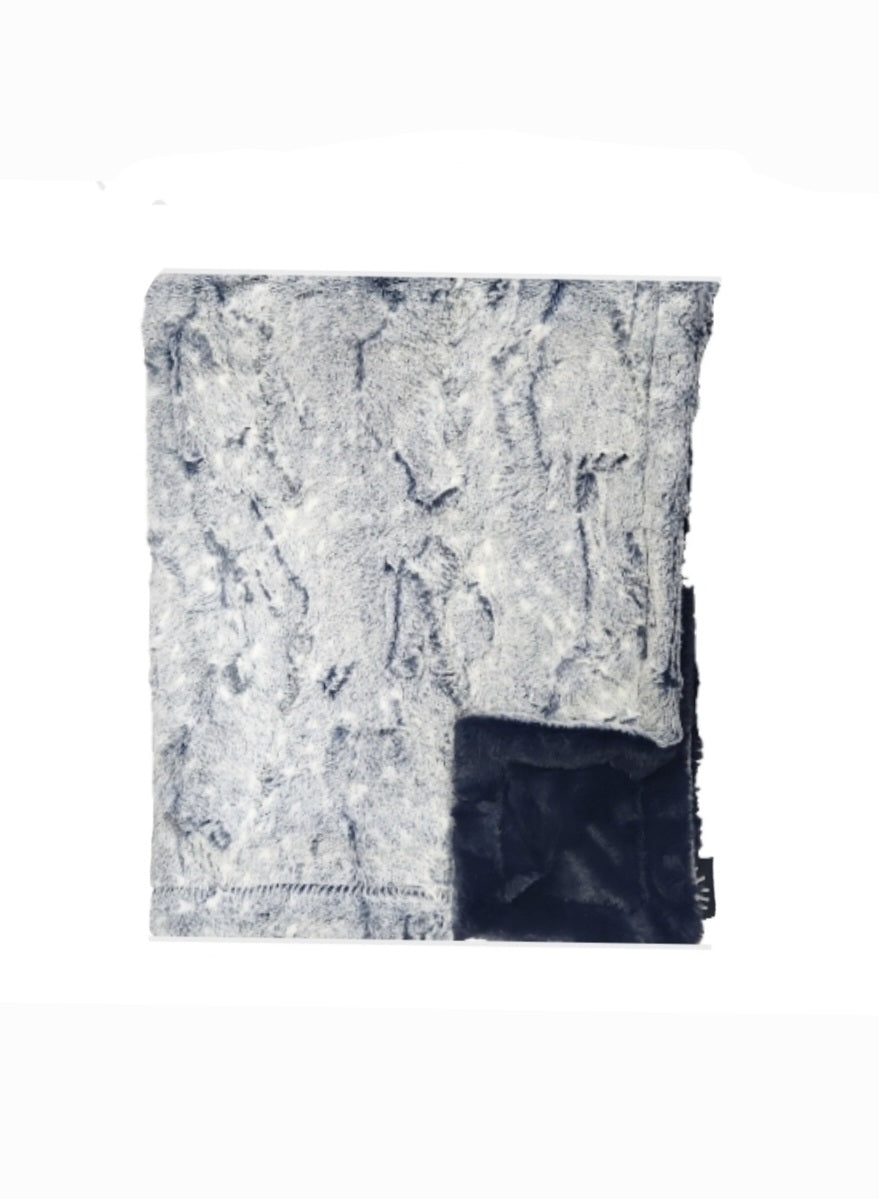 Frosted Ink Minky Blanket