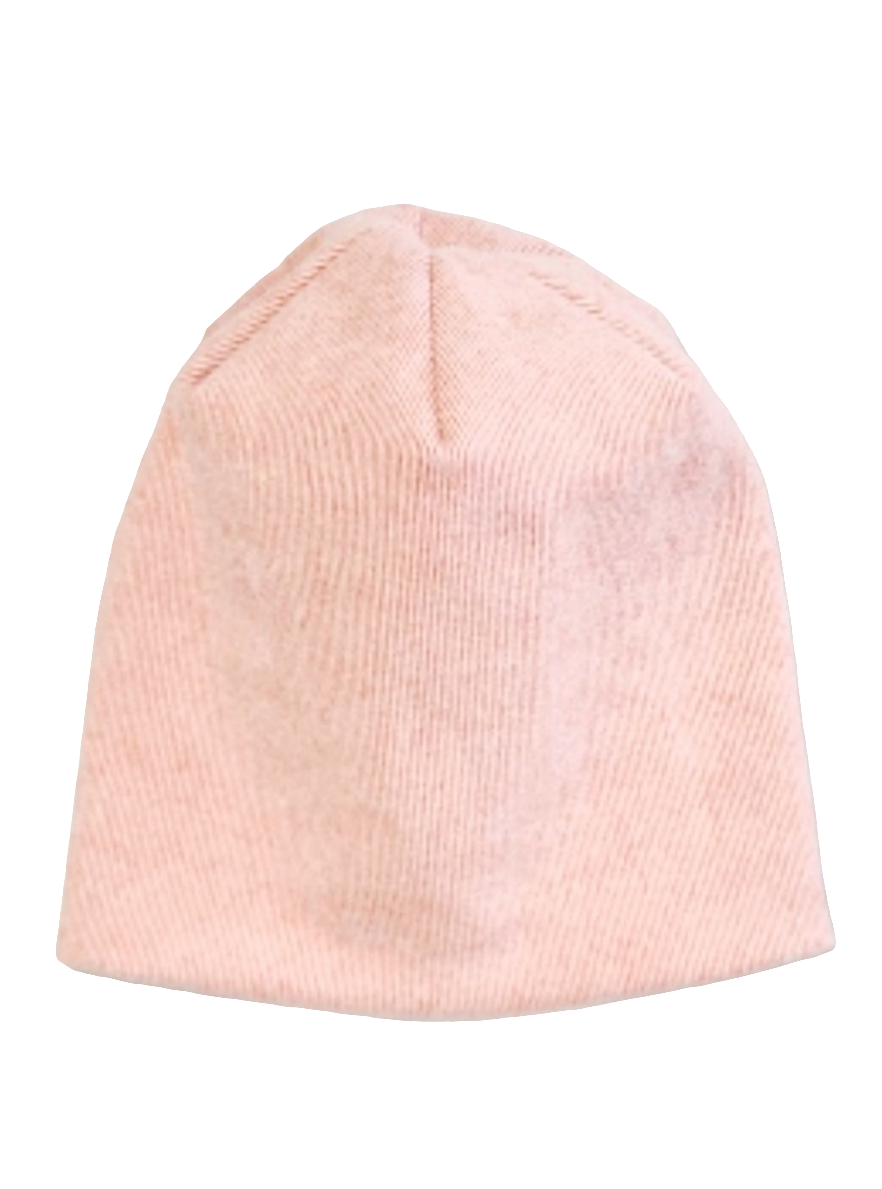 Softest Blush Cotton Beanie Hat