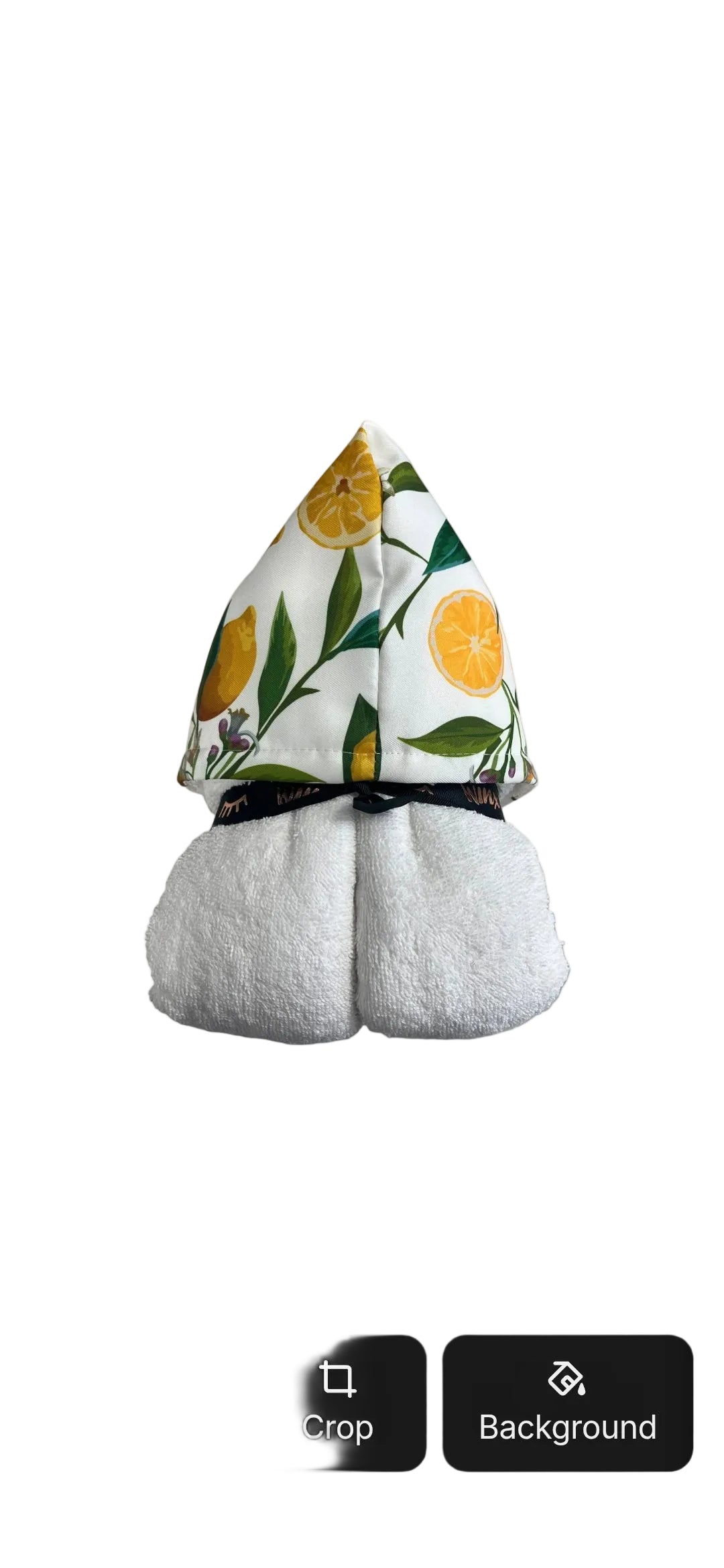 NEW Lemon For Days Hooded Towel