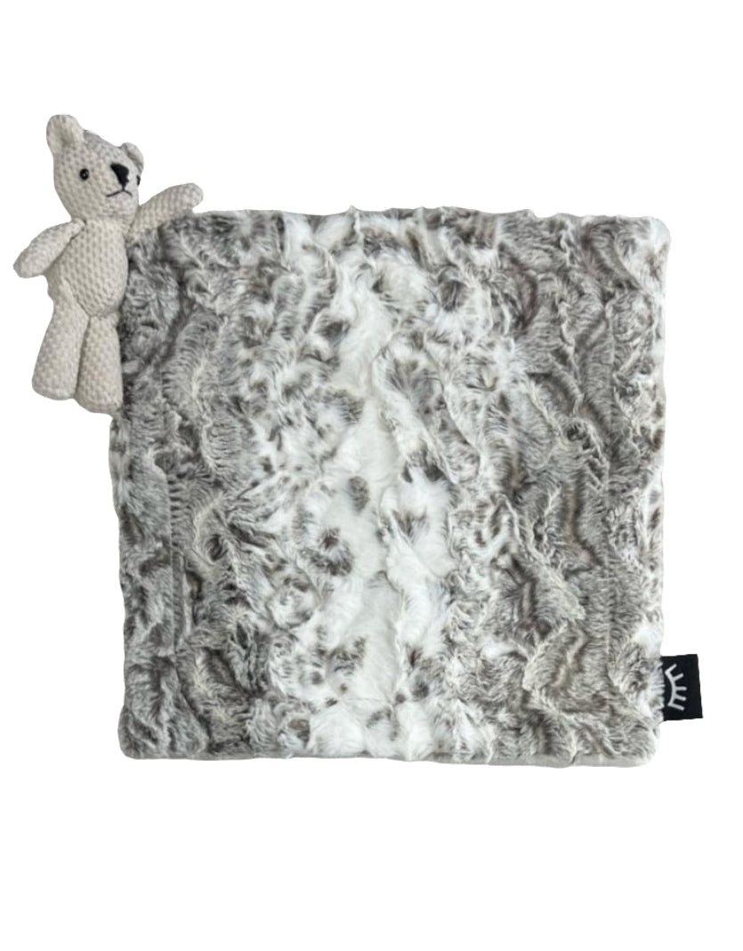 OWL Pewter Bear Lovey