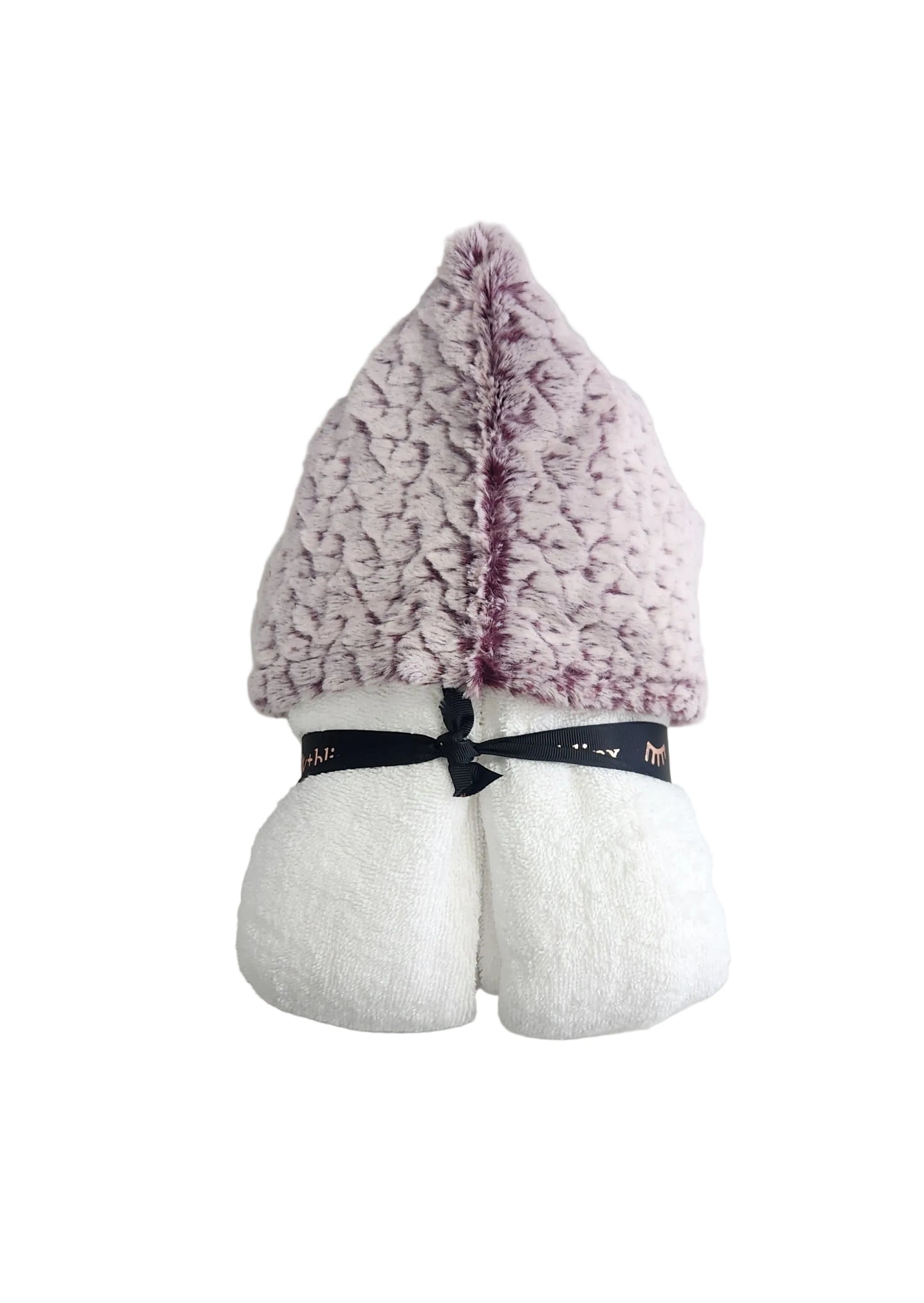 NEW Ridge Mauve Hooded Towel