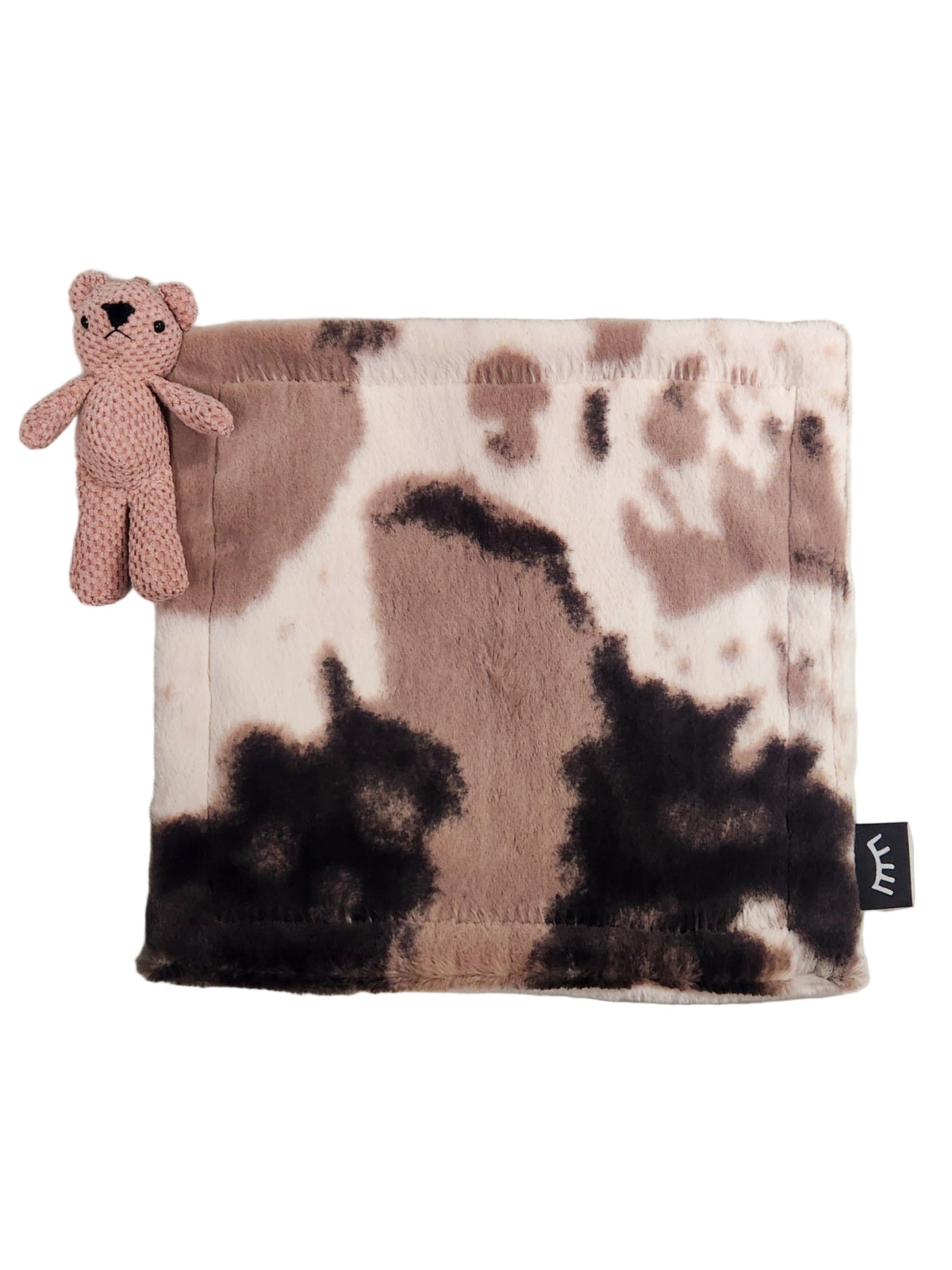 Pony Mauve Bear Minky Lovey