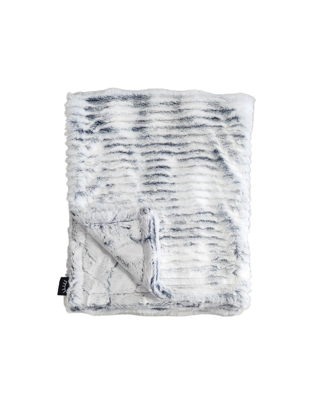 NEW Frosted Ziggy Navy Minky Blanket