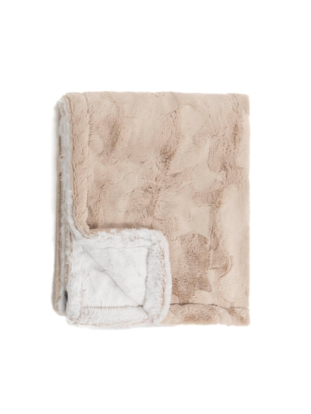 Cozy Taupe Minky Blanket