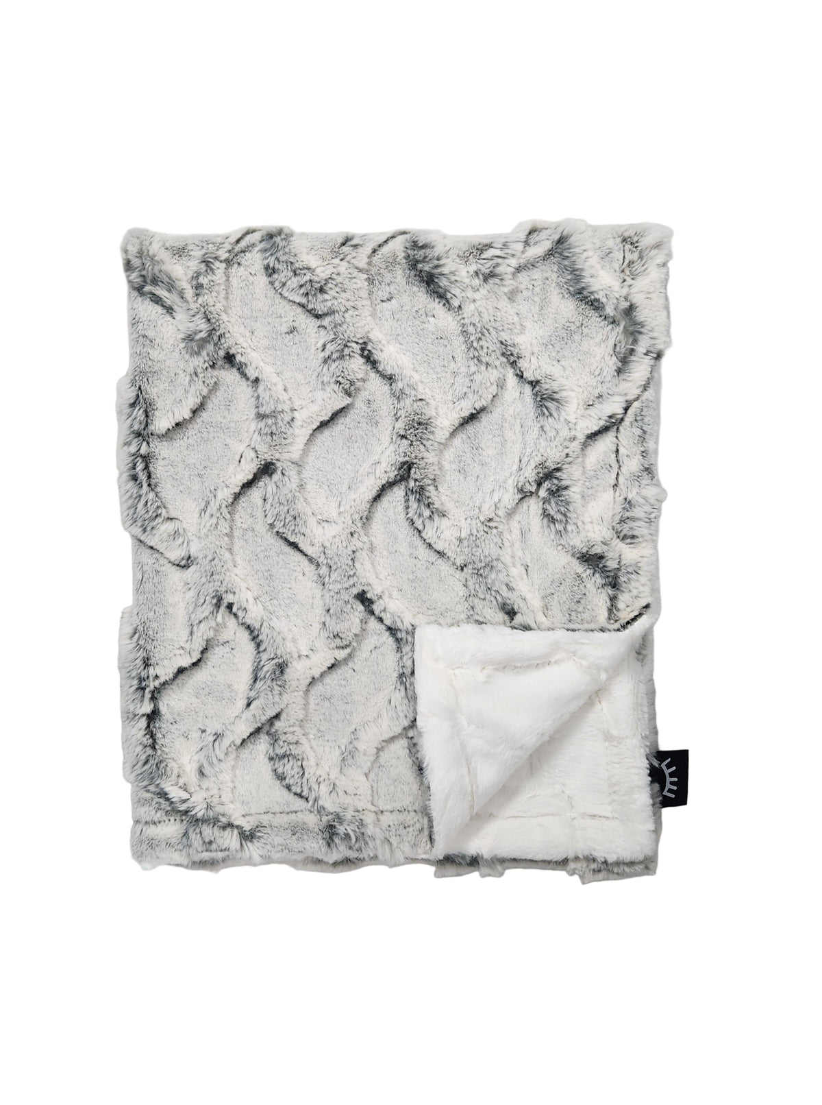 Bailey Chrome Minky Blanket