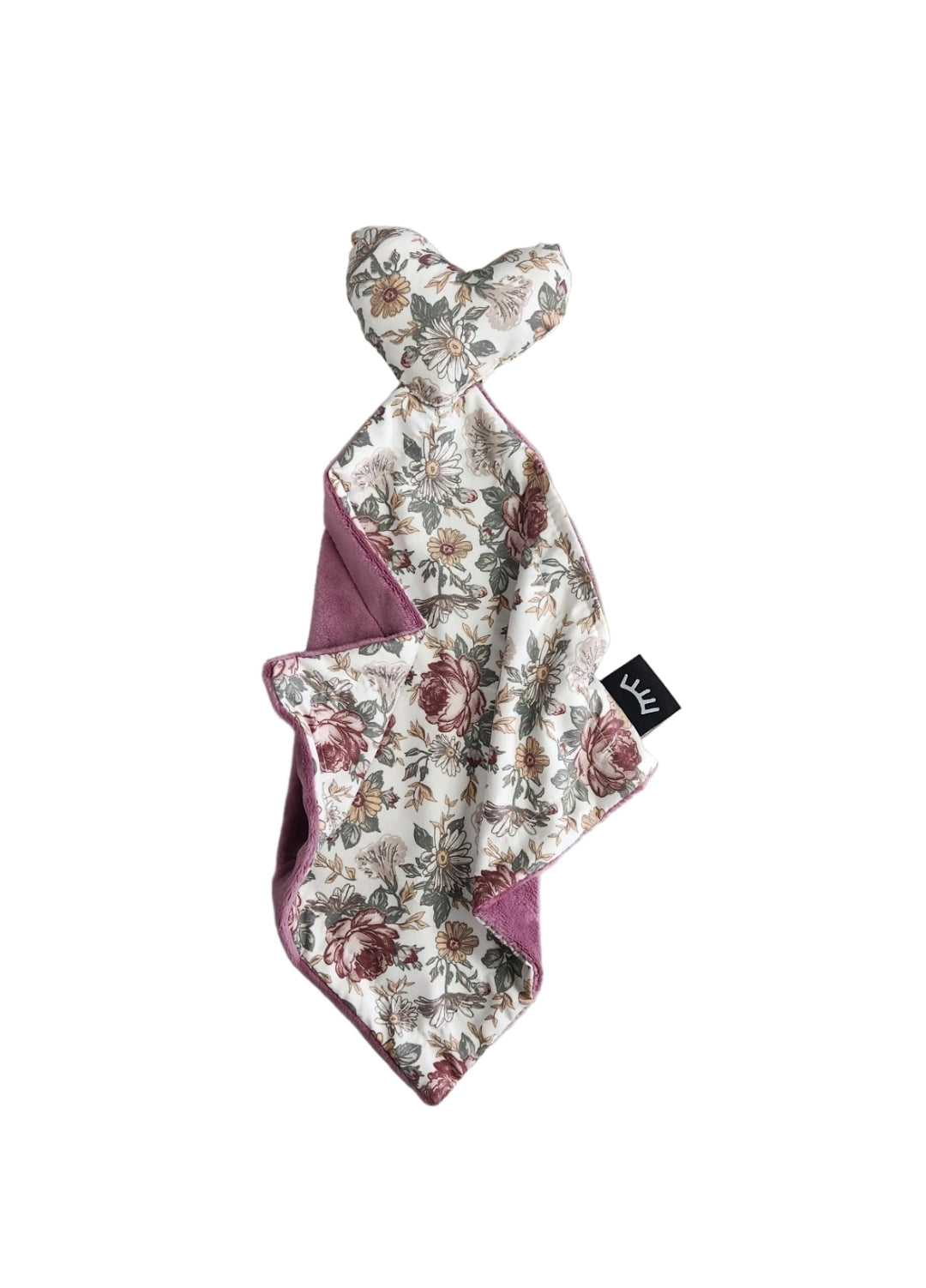 NEW Floral Heart Cotton Lovey