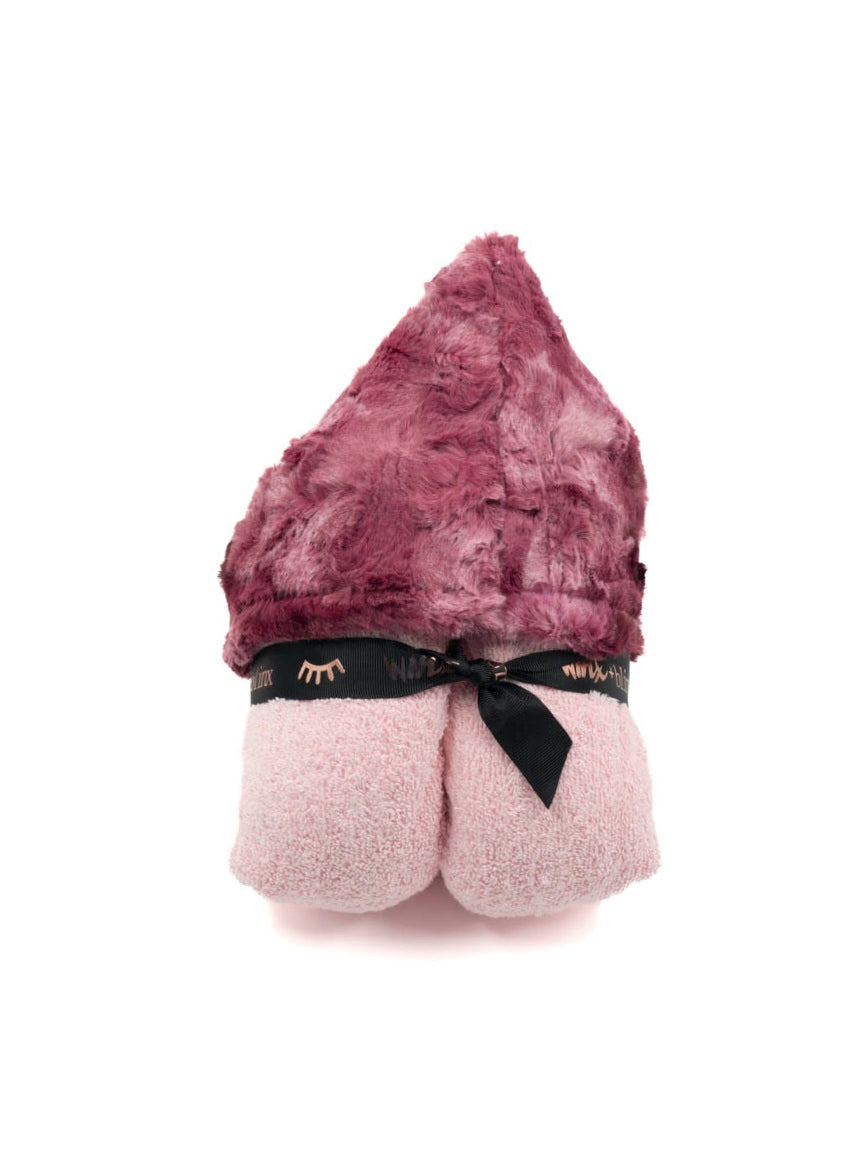 Galaxy Raspberry Pink Hooded Towel