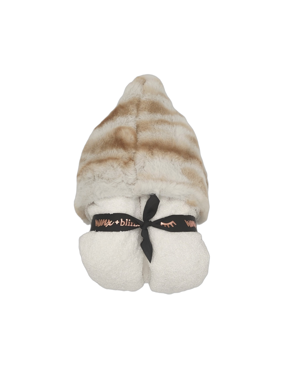 Nube Taupe Hooded Towel