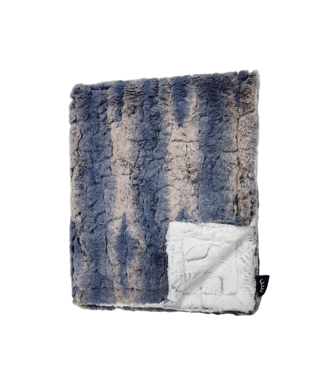 Celine Navy Minky Blanket