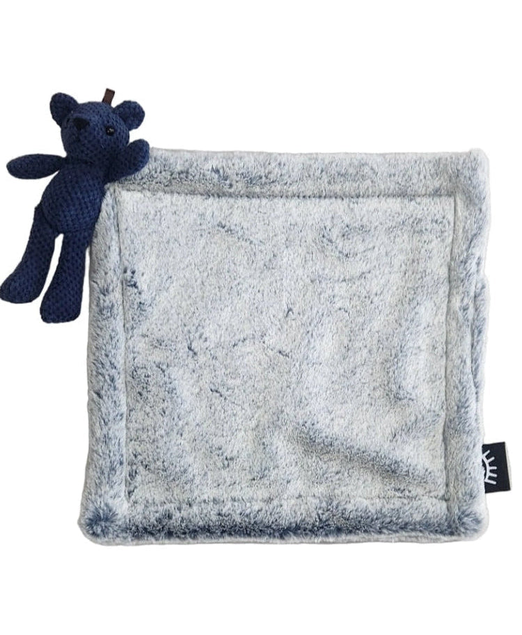 NEW Frosted Navy Bear Lovey