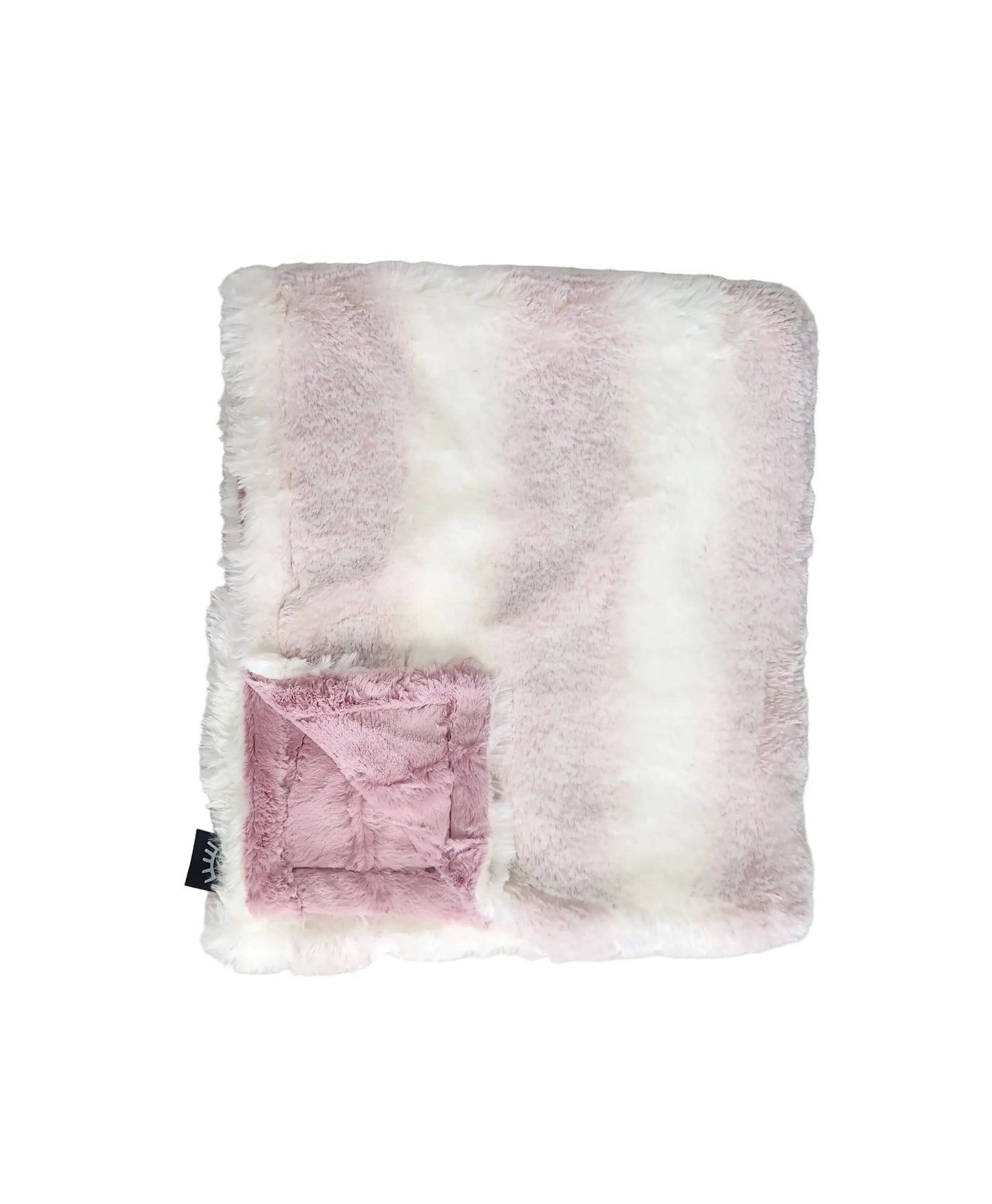 NEW Plush Woodrose Minky Blanket
