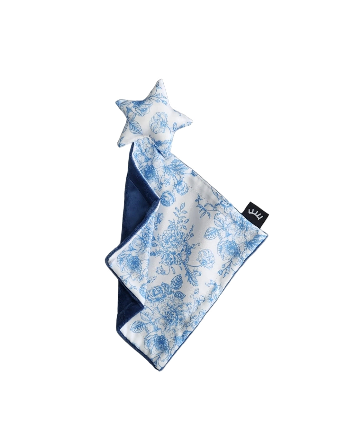 NEW Toile Navy Star Cotton Lovey