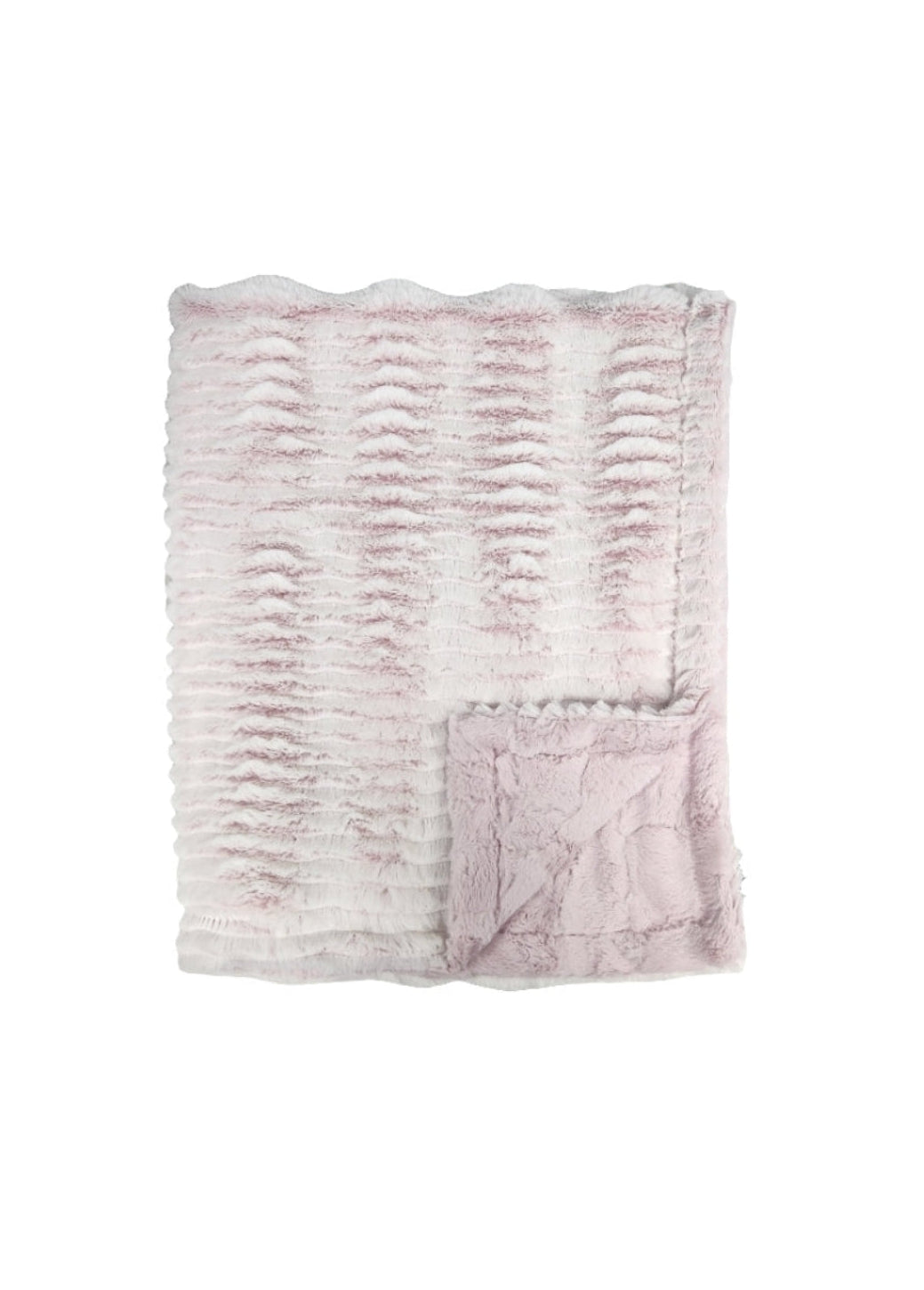 Ziggy Mauve Minky Blanket