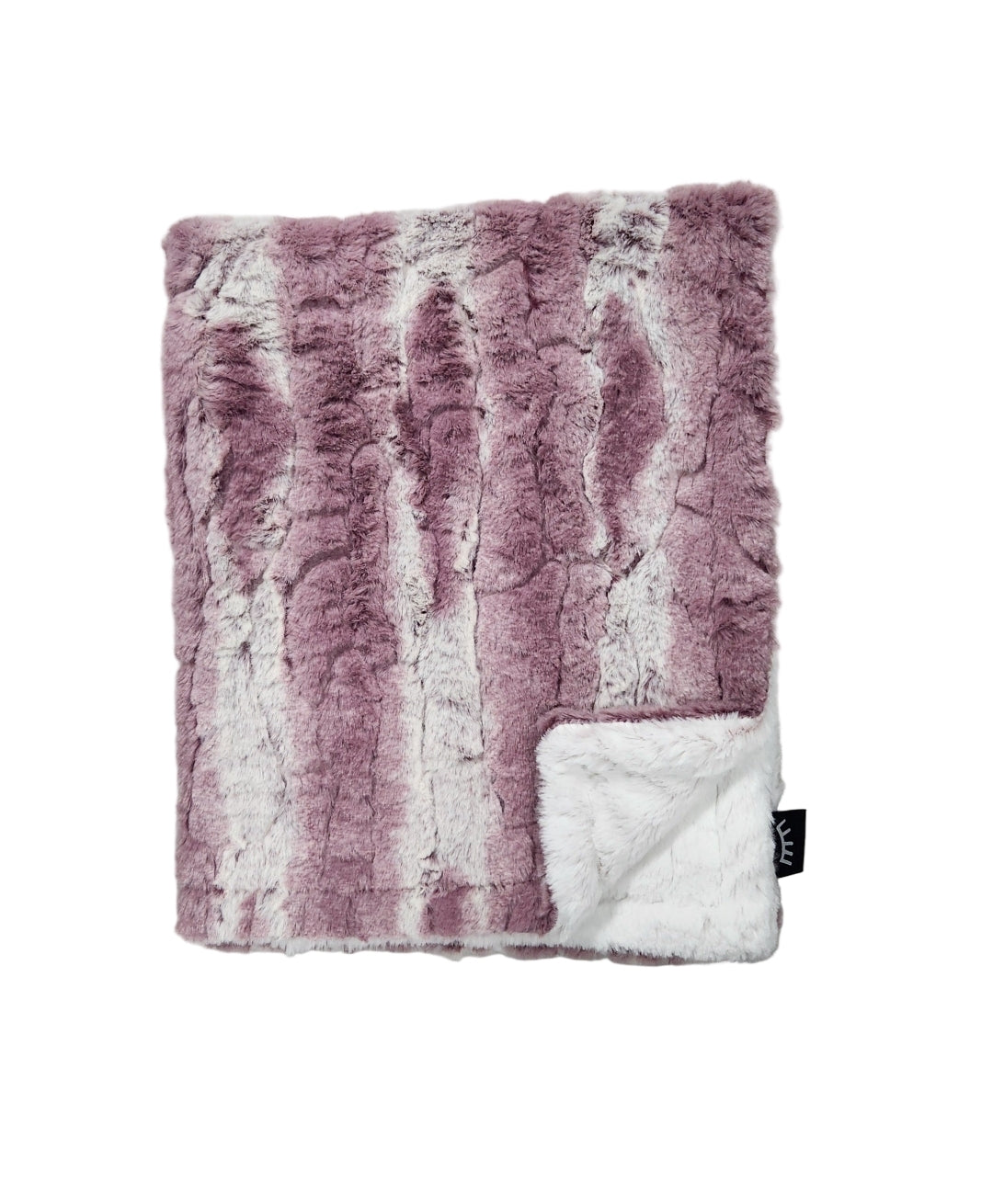 Celine Raspberry Minky Blanket