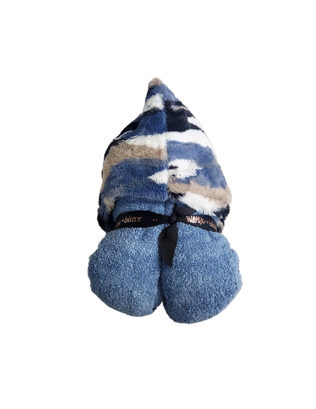 NEW Himalayas Cobalt Hooded Towel
