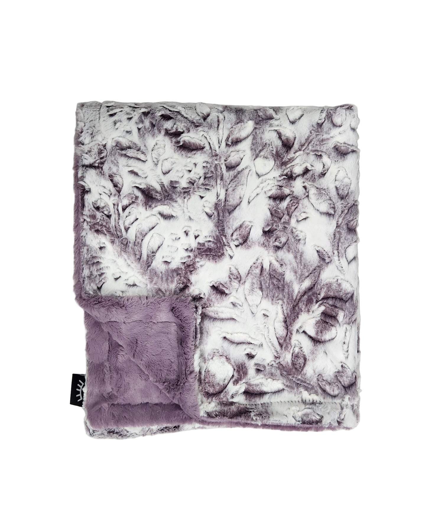Poppy Elderberry Minky Blanket