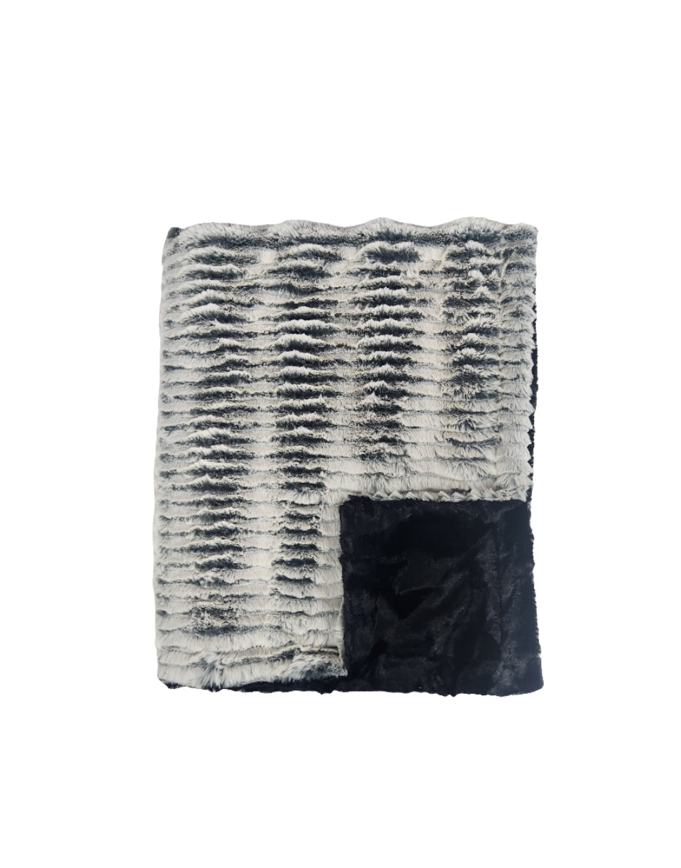 Ziggy Caviar Minky Blanket