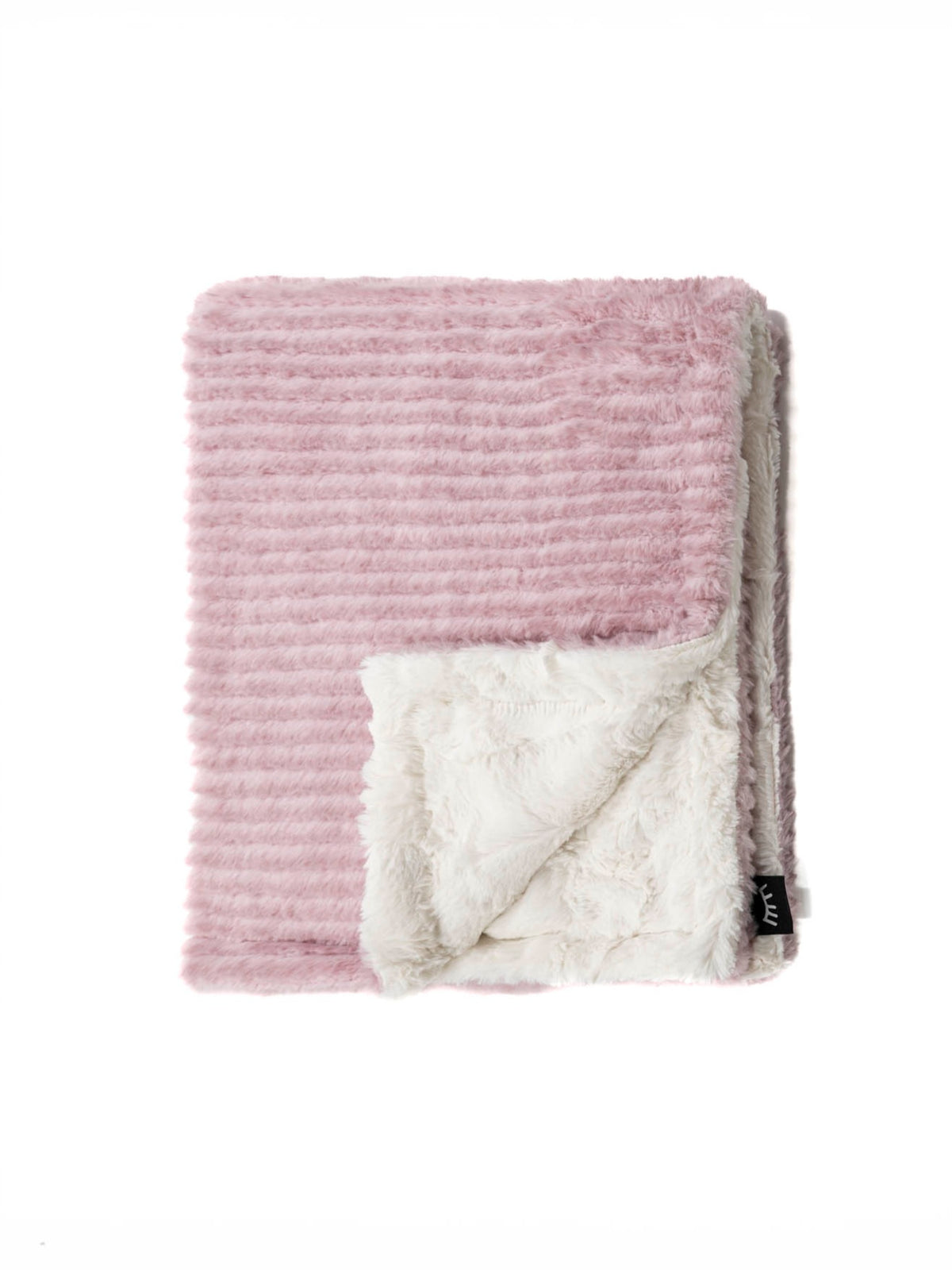 Dakota Mauve Cream Minky Blanket