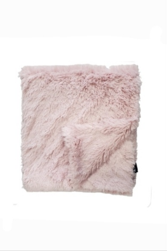 Shaggy Mauve DS Minky Blanket