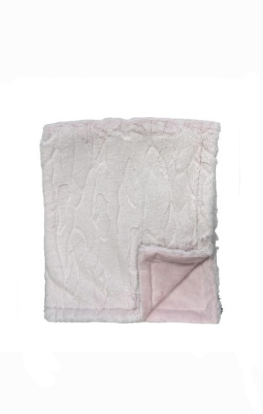 Seasons Mauve Minky Blanket