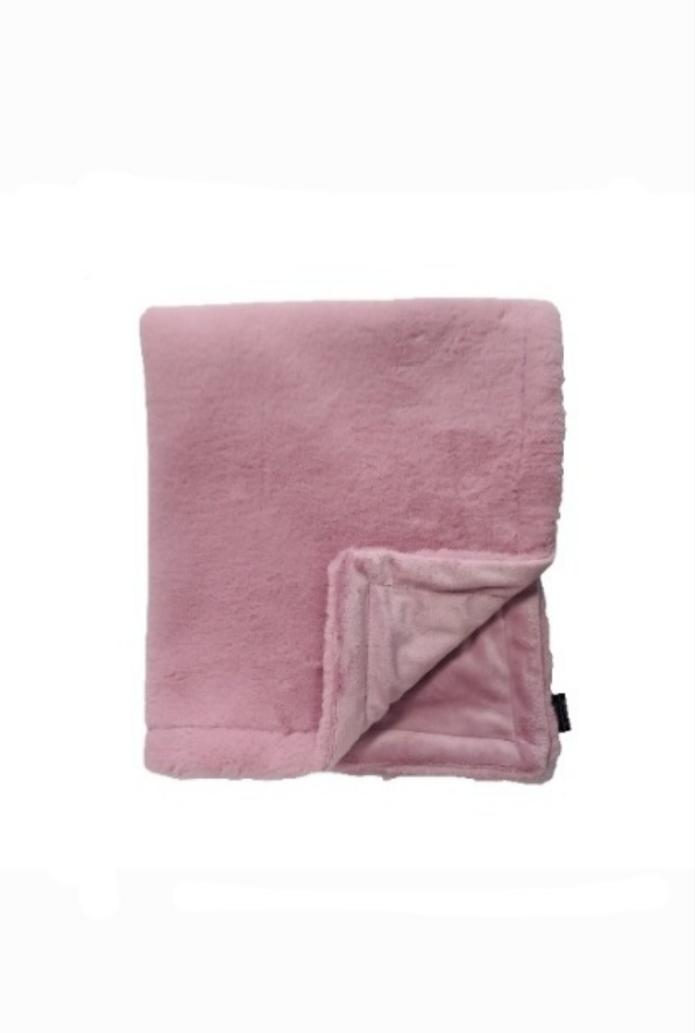 Fluffy Cuddle Rosewood Minky Blanket