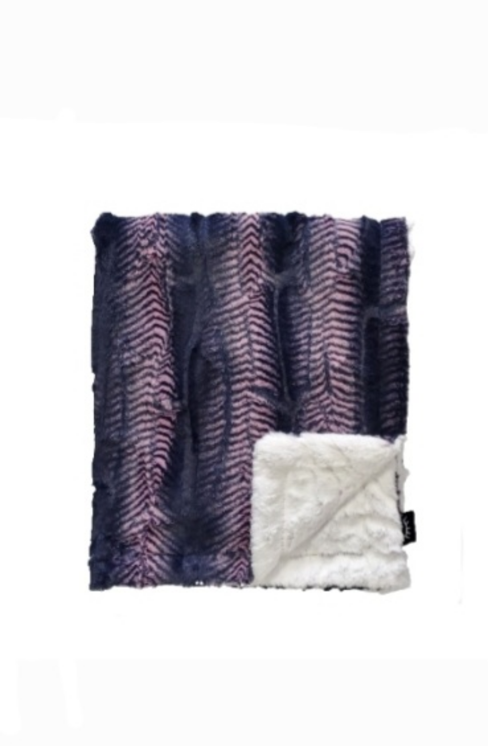 Elegant Violet Minky Blanket