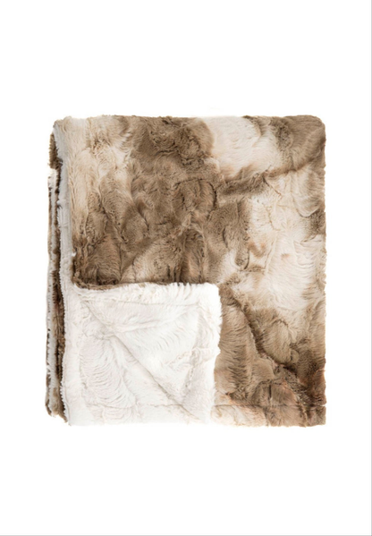 Sorbet Taupe Minky Blanket