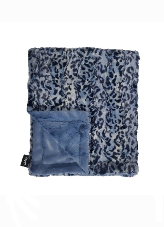 Gator Cobalt Minky Blanket