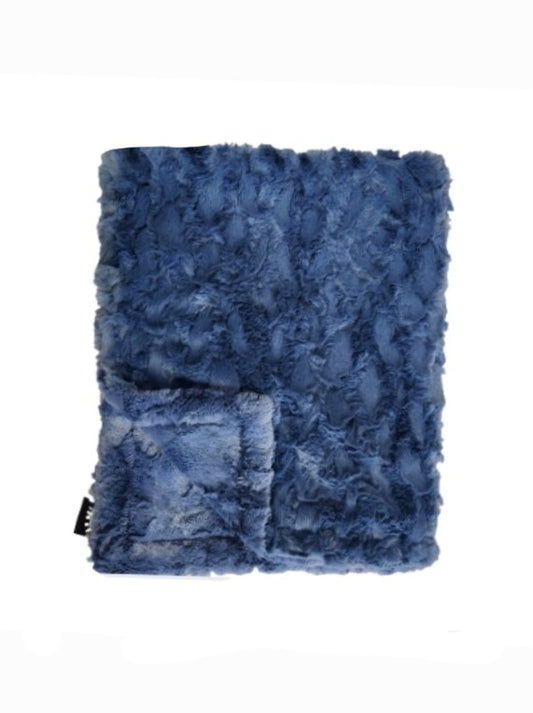 Tuscany Denim Minky Blanket