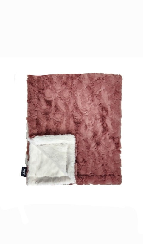 Dessert Rose Minky Blanket