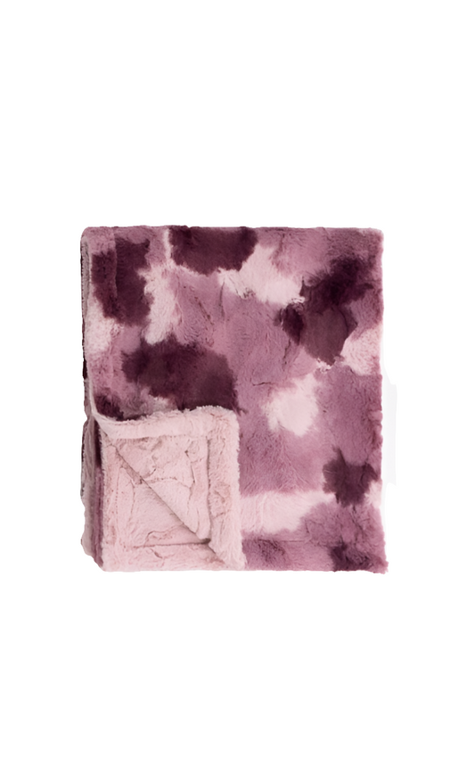 Smoothy Mauve Minky Blanket