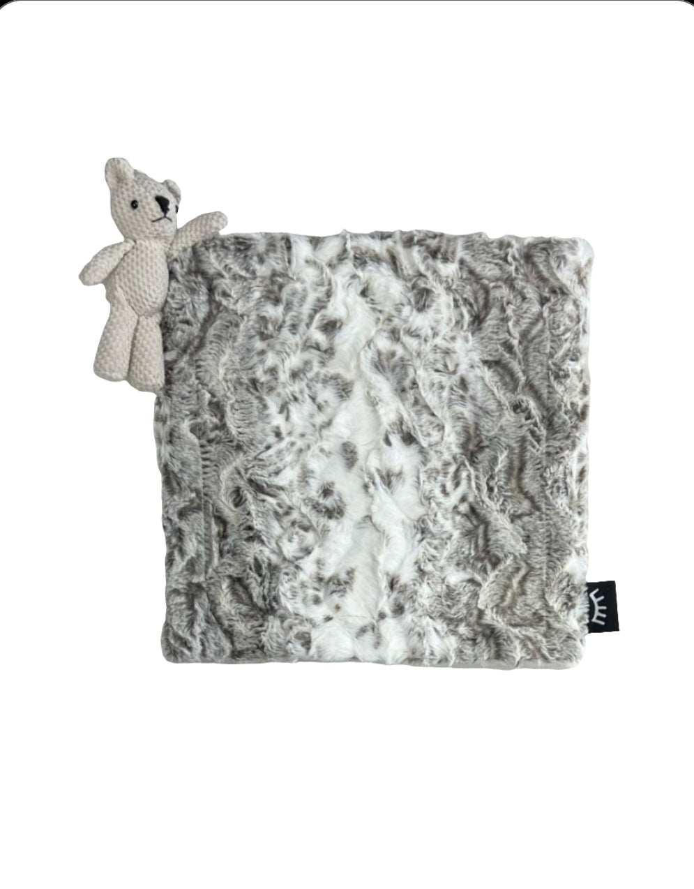 NEW OWL Pewter Bear Lovey