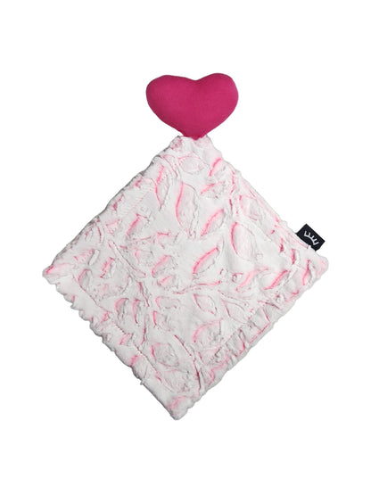 Poppy Carnation Heart Lovey