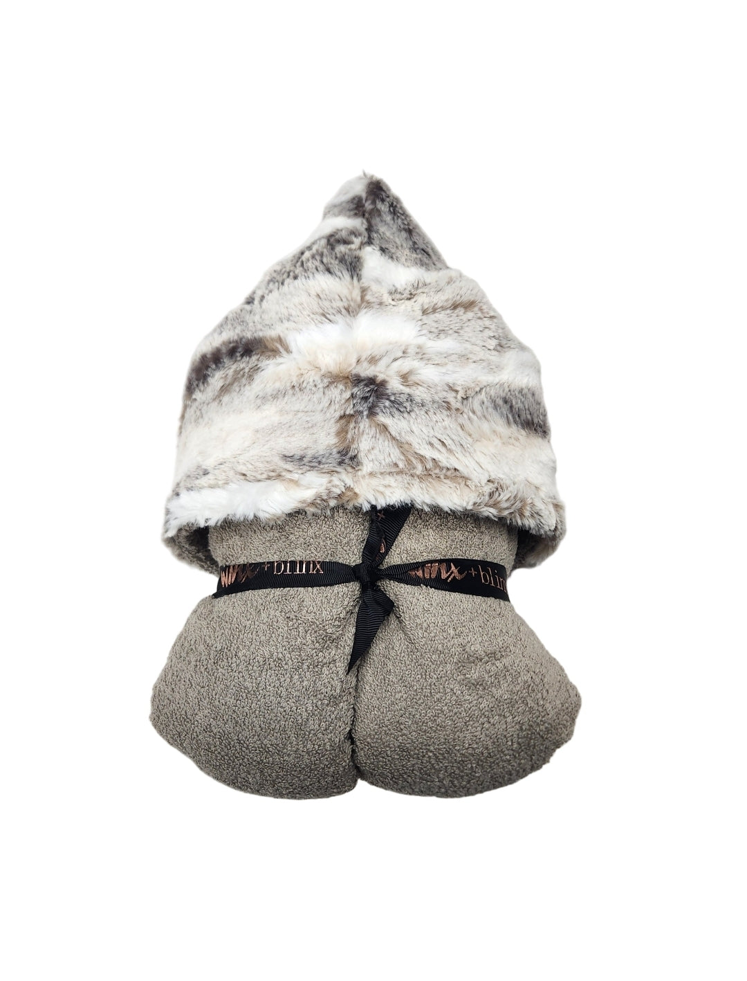 NEW Himalayas Taupe Hooded Towel