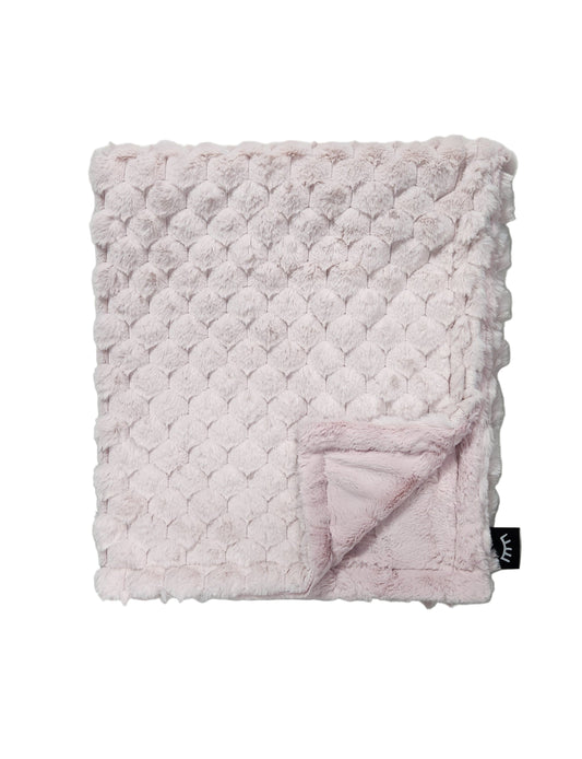 NEW Bubbles Mauve Minky Blanket
