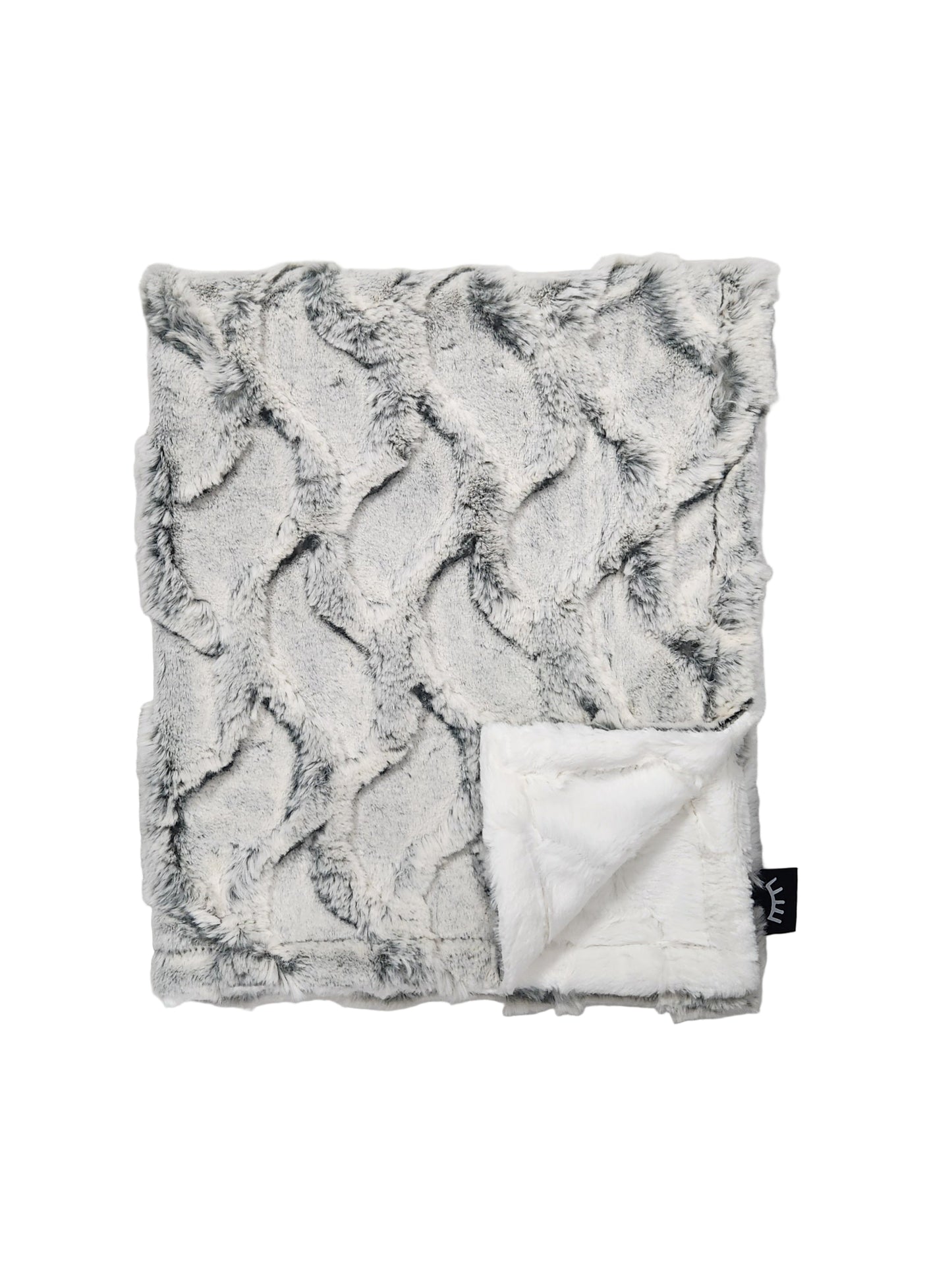 NEW Bailey Chrome Minky Blanket