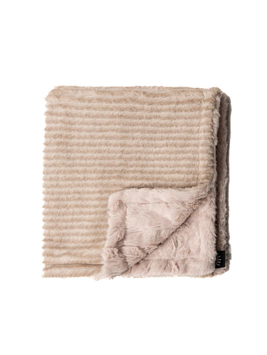 NEW Dakota Taupe Minky Blanket