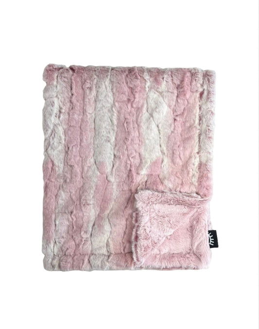 NEW Celine Mauve Minky Blanket