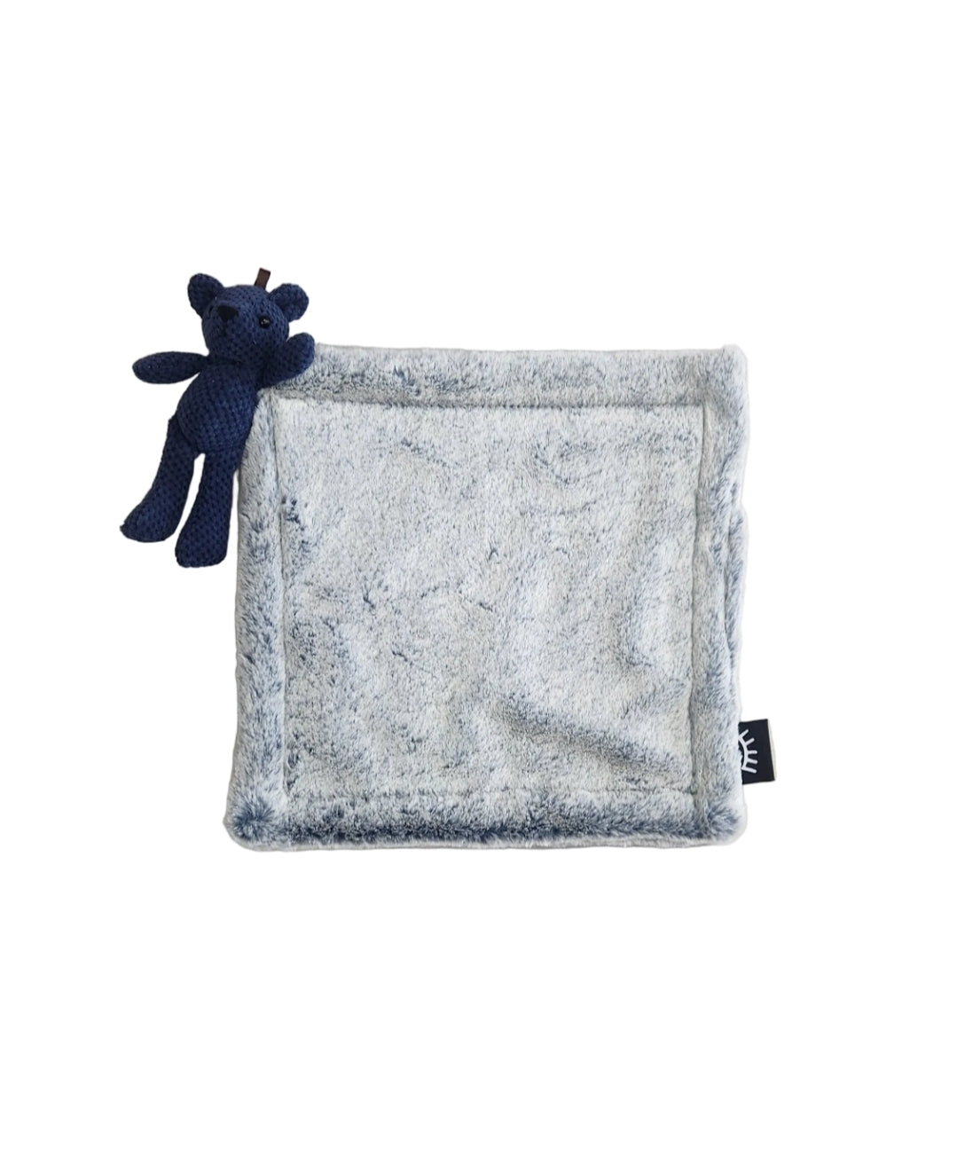NEW Frosted Navy Bear Lovey