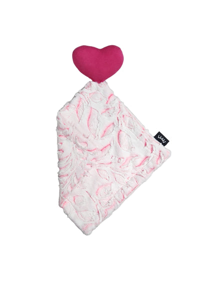 Poppy Carnation Heart Lovey