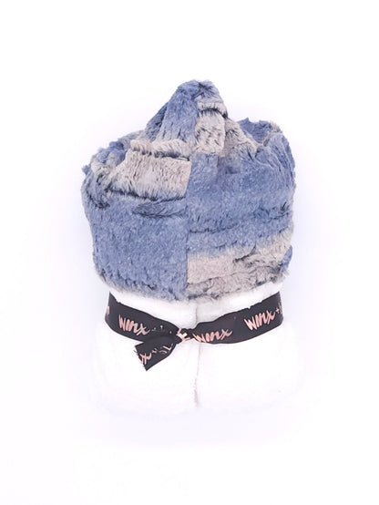 Ombre Blue Hooded Towel