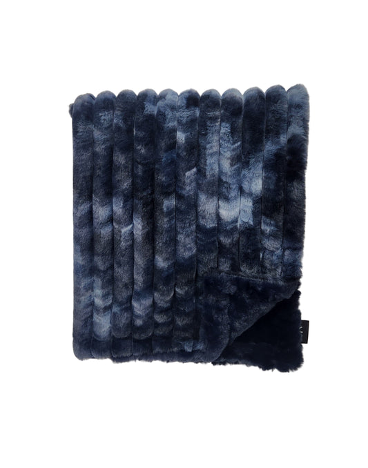NEW Lux Navy Minky Blanket
