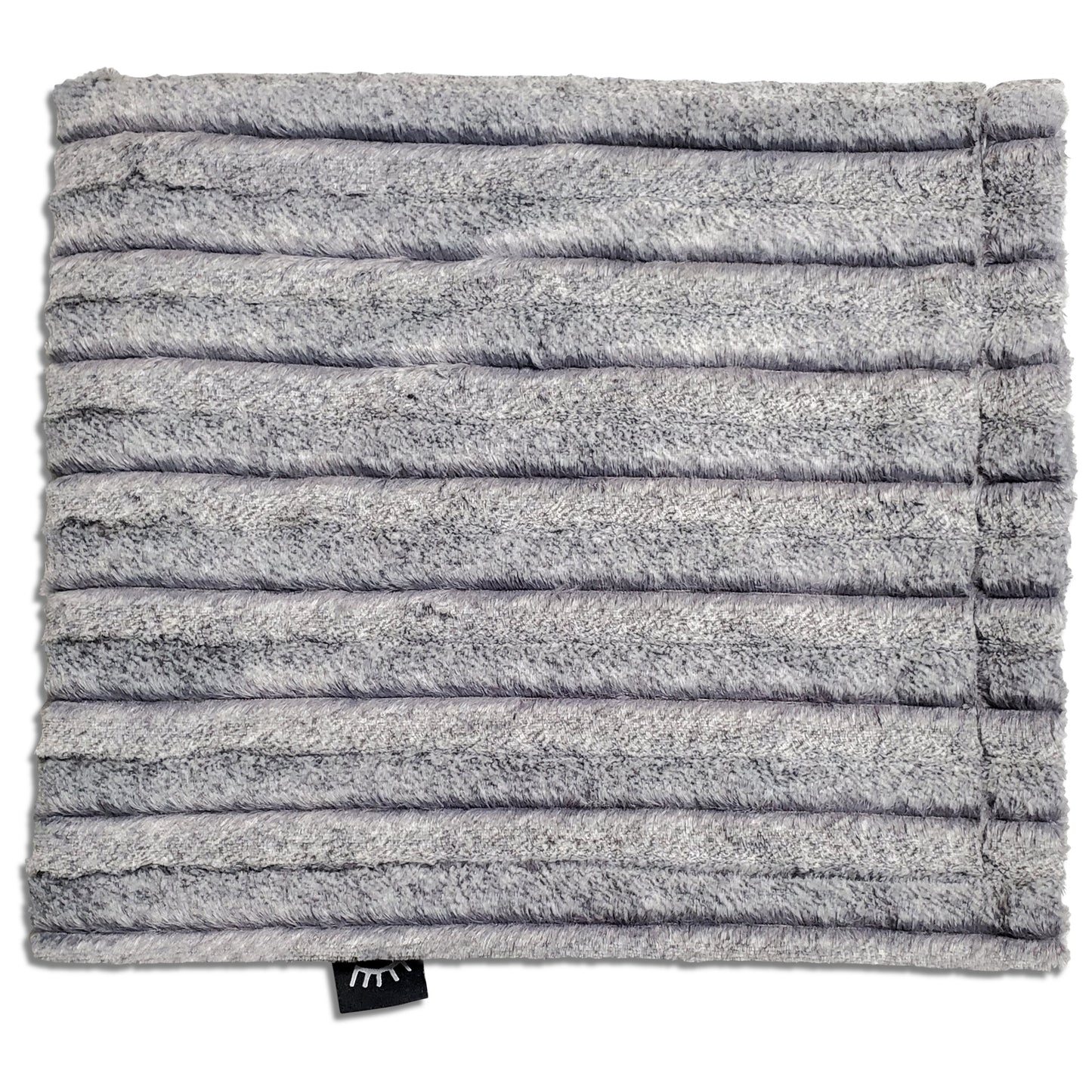 Frosted Chinchilla Silver Minky Blanket