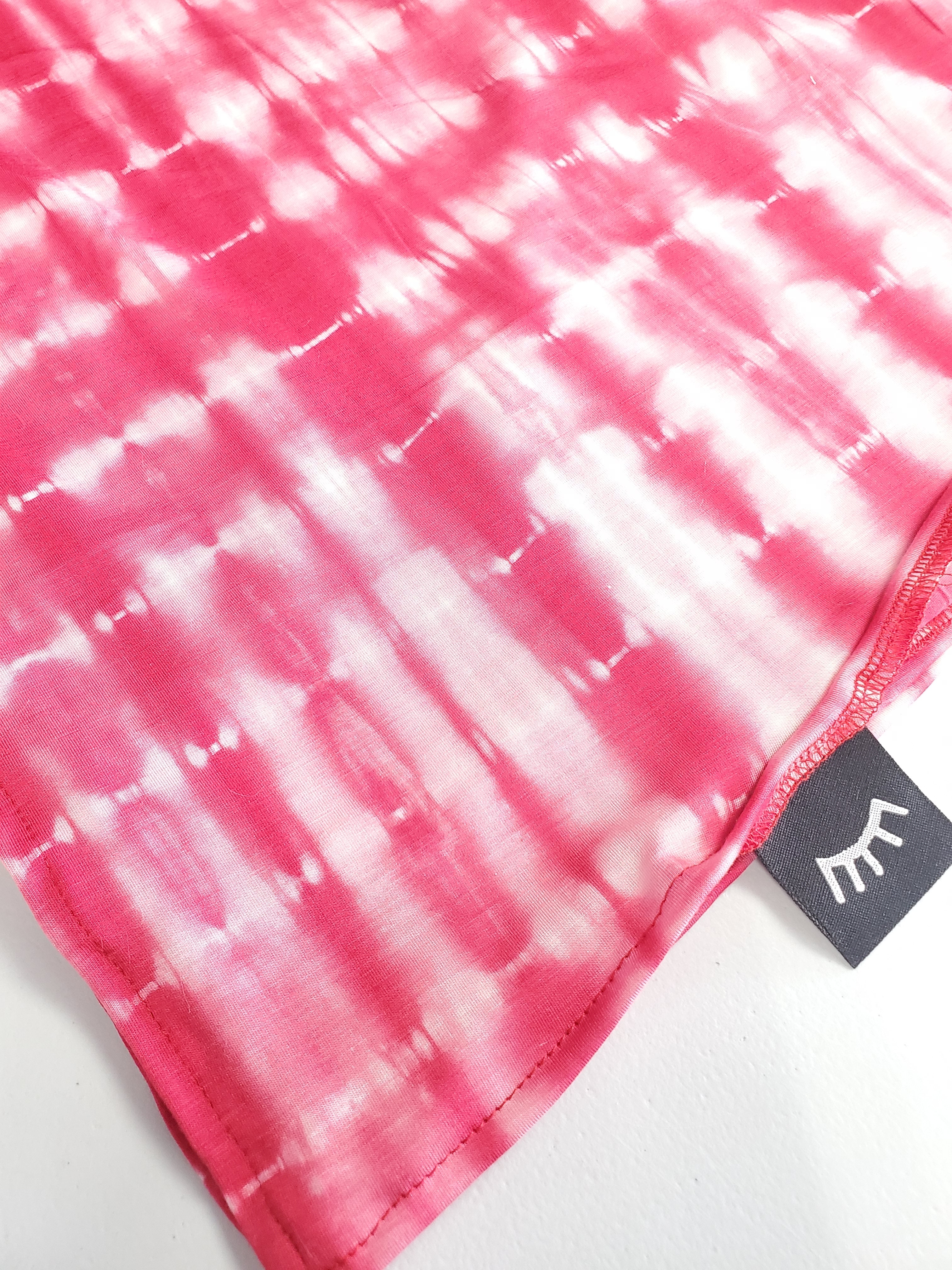 Tiedye Hot Pink Bamboo Swaddle