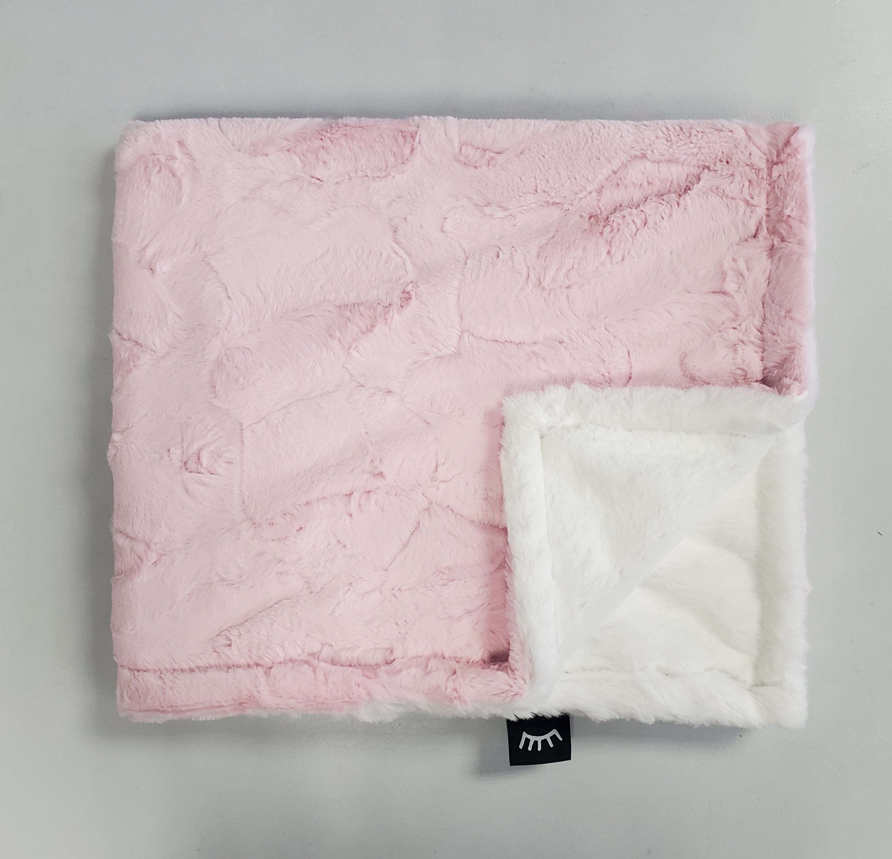 Pink best sale minky blanket