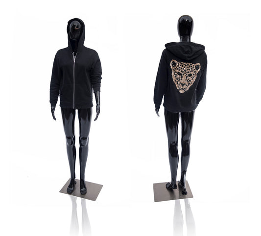 Rose Gold Tiger Hoodie Sweatshirt | RTW