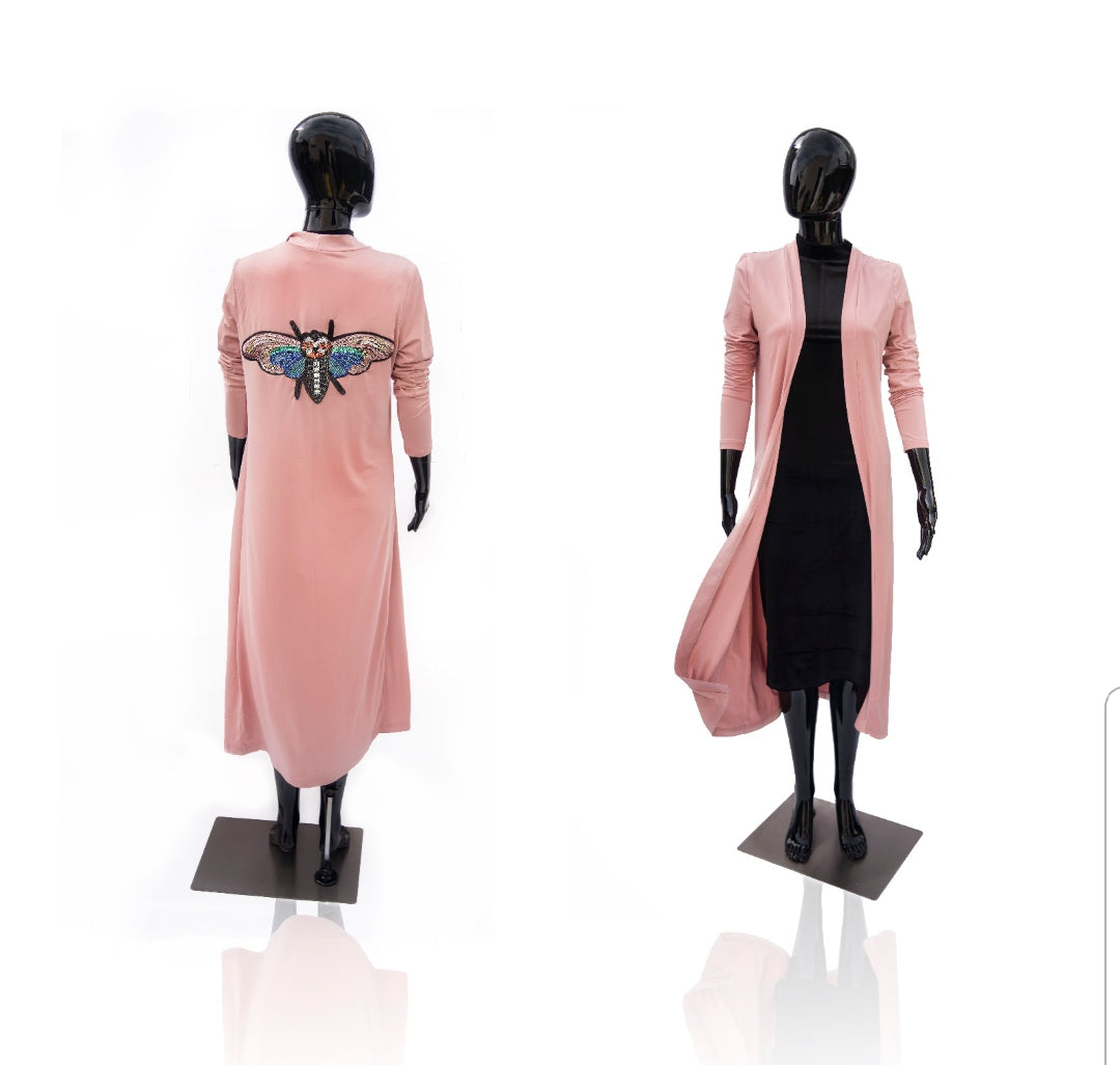 Long Duster In Blush | RTW
